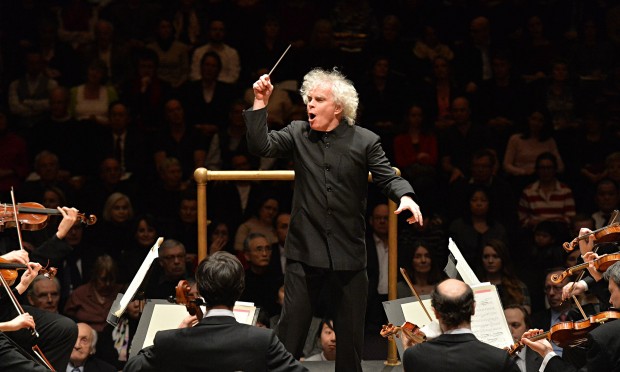 Simon Rattle conducts the Berliner Philharmoniker at the Barbican.